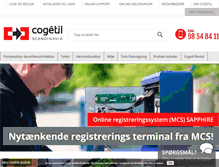 Tablet Screenshot of cogetil.dk